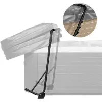 Vevor Élévateur de couverture, Élévateur de couverture de spa, Hauteur 80-105 cm, Réglable, Installé des deux côtés en dessous, Convient pour les baignoires rectangulaires, Spa