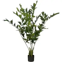 Mica Decorations Palmier en queue de poisson Plante artificielle en pot - H150 x Ø100 cm - Vert