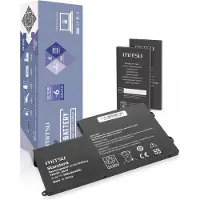 Mitsu BATTERY BC/DE-5445 (DELL 3800 MAH 43 WH) - Batterie (3 cabines, 3800 mAh), Batterie pour notebook, Noir