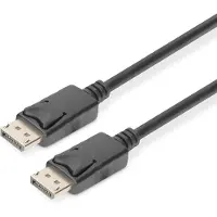 Ewent Câble DisplayPort 1.2 EC1401 Ethernet 4K 2m Noir