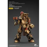 Joy toy Terminator Warhammer The Horus Heresy 1/18 Legio Custodes Aquilon Squad Aquilon With Twin Linked Adrathic Destructor Action Figure 14 Cm Doré
