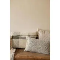 Vivaraise Coussin Chiné Jane Olive 30 X 50 Cm