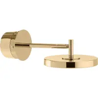 UMAGE Applique Murale , Asteria SHORT HW, dimmable, Or / laiton, Salon / séjour, Métal, Design