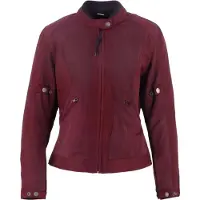 Helstons Veste textile moto femme Stoner Evo Air Mesh, rouge foncé, S