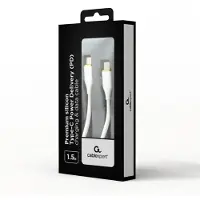 Gembird Chargeur de batterie CC-USB2S-CMCM-1.5M-W