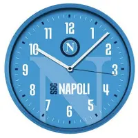 Lowell 00875NA1, Horloge murale, ronde, bleue, ABS (acrylonitrile-butadiène-styrène), plastique ABS