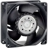 EBM PAPST EBM 3212 JN Ventilateur axial 12 V/DC 130 m³/h (L x l x H) 38 x 92 x 92 mm (92 mm, 1x), Ventilateur PC, Noir