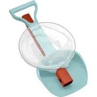 Schildkröt set 2in1 Beachtoy, pelle + épuisette, couleur : rouge-bleu