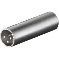 Goobay XLR adapter male - male