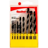 Fischer Mèches à béton D-C Set 3-10mm P 8 pièces