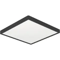 Eglo Lumière LED de plafond Fueva 6 Carré - Noir - 39x39cm