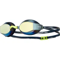 Tyr Lunettes de natation - - - verres à effet miroir - gold/navy - taille unique