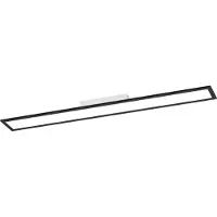 Eglo Moradillo, 1 ampoule, LED, 3700 lumens, IP20, Noir, Blanc
