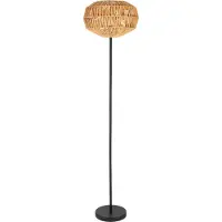 Eglo Lampadaire en rotin Sheldon Ø 38cm