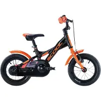 S'Cool Vélo pour enfants XXlite, alliage, 12 pouces, noir et orange
