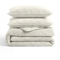 Royal Textile Sleeptime Lazy Couette Velvet Beige 140 x 200 cm avec taie d'oreiller