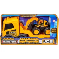 Teamsterz Jcb Tough Trucks Mega Transporter Vehicle Jaune Enfants