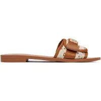 GUESS Pantoufle 'Elyze' cognac