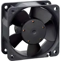 EBM PAPST EBM 614NL Ventilateur axial 24 V/DC 19 m³/h (L x l x H) 60 x 60 x 25 mm (60 mm, 1x), Ventilateur PC, Noir