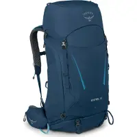 Osprey - Sac à dos de trekking - Kestrel 48 Atlas Blue pour Homme en Nylon - Taille L/XL - Bleu