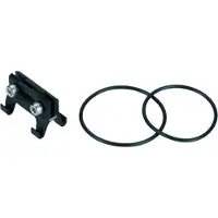 BBB Cycling - Collier de serrage Aero Fix pour tige de selle, noir - numéro de départ sécurisé...