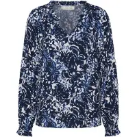 Cream Chemisier 'CRTiah' bleu marine / mélange de couleurs / blanc