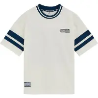 We fashion T-Shirt bleu foncé / blanc