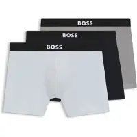 BOSS ONE lot de trois boxers longs en coton stretch