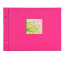 Goldbuch Bella Vista album photo et protège-page Rose 40 feuilles Reliure à l'anglaise
