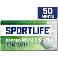 Sportlife Pastilles Menthe Poivrée Rafraîchissantes 12x35g Bonbons Sans Sucre 420g