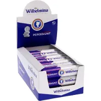 Wilhelmina Pepermunt Vegan Menthe Fraîche Bonbons Sans Gluten 24x40g - 960g