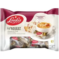 Lonka Nougat Tendre Aux Cacahuètes Et Fruits, Confiserie Gourmande, 800 G
