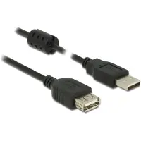 DeLOCK 84883 USB Verl. A -> A St/Bu 1.00m schwarz