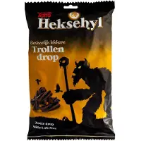 Heksehyl Trollendrop Bonbons Au Réglisse Douce Saveur Sucrée 1000g Gummies Gourmands Traditionnels