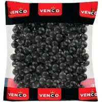 Venco Salmiakrondo's Bonbons Salés Au Réglisse Salmiak Authentiques 1 Kg Gourmandise Sucrée-Salée Traditionnelle