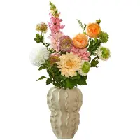 Mica Decorations Bouquet de Fleurs Artificielles Jean - Fleurs Artificielles Intérieur - Fausse Plante Interieur - Decoration Chambre - Décoration Maison Sans Entretien