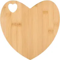 Alpina Schneidebrett, Herzform, Planche à découper, Marron