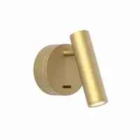 Astro Enna Surface LED Applique Matt Gold