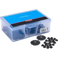 Elvedes DERAD | Jeu de roues | ELV WP 2x11T ZW DS A, 10 jeux