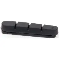 Elvedes remblokrubbers V-frein 55 x 12 mm noir 2 pièces