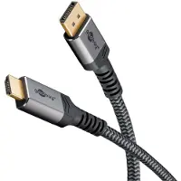 Goobay Câble DisplayPort vers HDMI 4K -