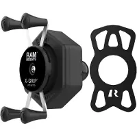 Ram Mounts X-Grip Phone Holder with Ball & Vibe-Safe Adapter Support pour téléphone portable/tablette