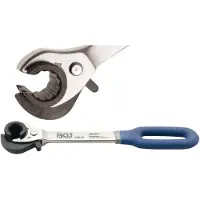 Bgs Clé polygonale à cliquet ouverte SW 9 mm - 30829