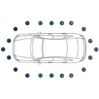 Bosch Capteur De Stationnement Db A Class 04-