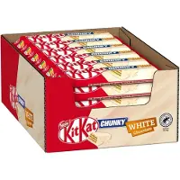 Kitkat Chunky Chocolat Blanc 24x40g - Barres Chocolatées Gourmandes 960g
