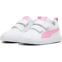 Puma Courtflex V3 V Trainers Blanc,Rose EU 22 Enfants