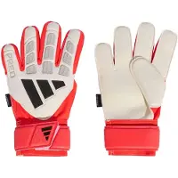 Adidas Predator Match Fingersave Junior Goalkeeper Gloves Blanc 3.5 Enfants