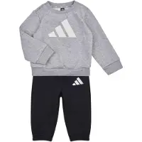 Adidas Survêtement 'Essentials' gris / noir / blanc