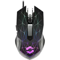 Speedlink RETICOS - Souris - pour droitiers - optique - 6 boutons - filaire - USB - noir