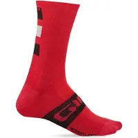 Giro Chaussettes Seas Merino Rouge EU 46-50 Hommes,Femmes Rouge EU 46-50